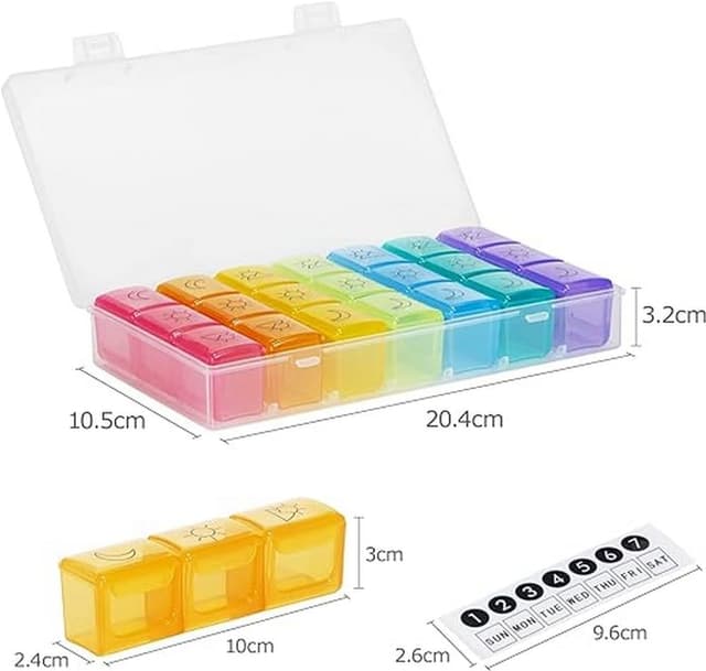 Thumbnail 1 de Billybath Organizzatore di pastiglie 7 giorni