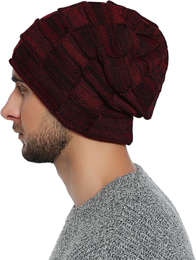 Detalle de DonDon beanie lana invernale Slouch
