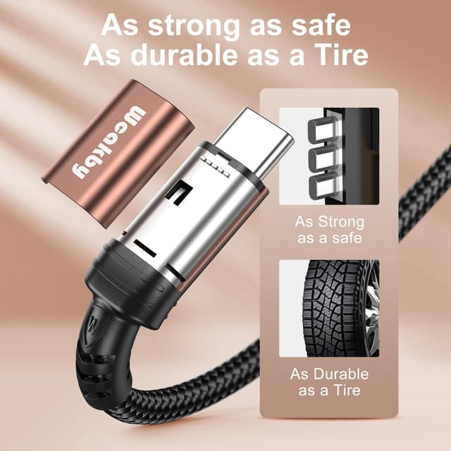 Thumbnail 4 de USB auf USB‑C Schnellladekabel 3 m 🔌