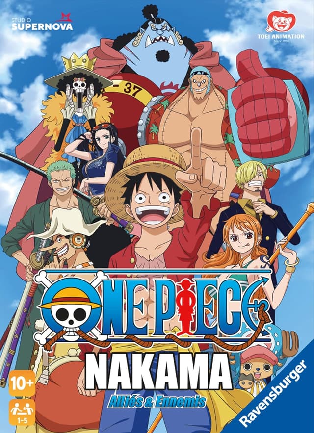 Detalle de Ravensburger One Piece Nakama : Alliés & Ennemis (jeu de société coopératif)