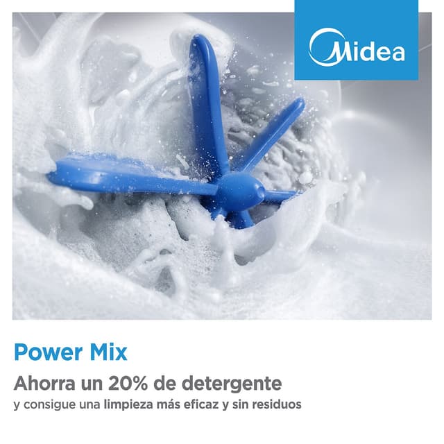 Thumbnail 3 de Lavadora Midea 7kg Power Mix MF110W70BA10/W-ES