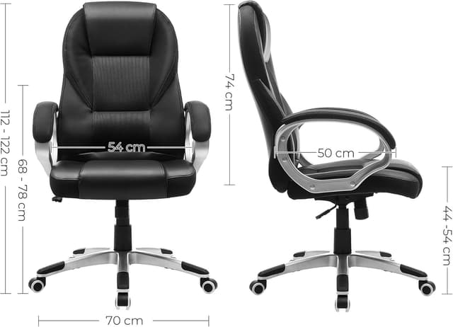 Thumbnail 2 de SONGMICS OBG22BUK Executive Office Chair 150 kg