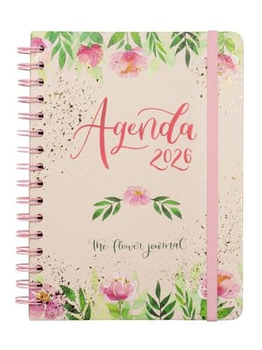 Detalle de Finocam Agenda 2026 1 día por página (12 meses)