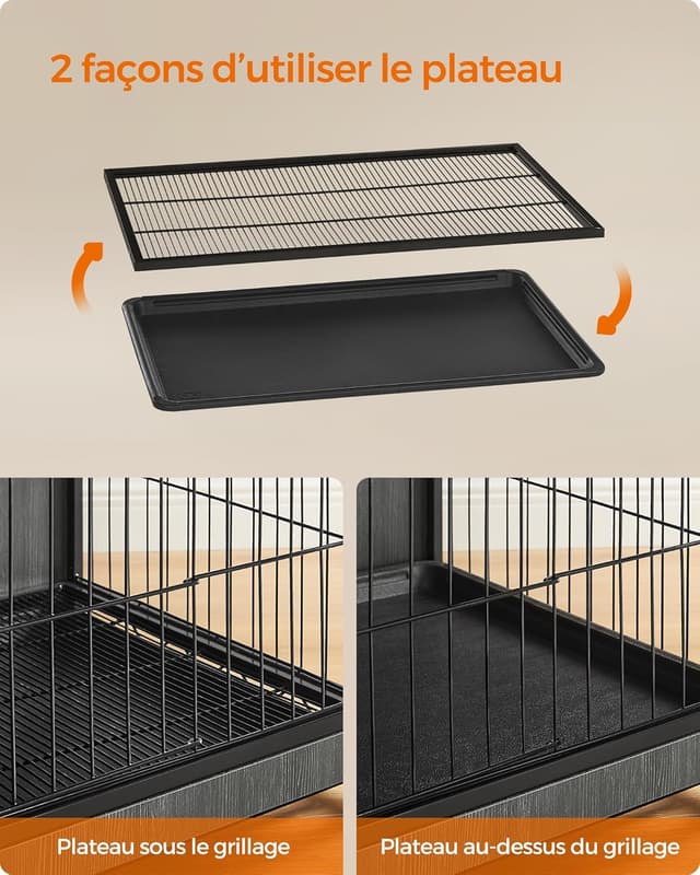 Thumbnail 4 de Feandrea PFC003X01 cage pour chiens 32 kg