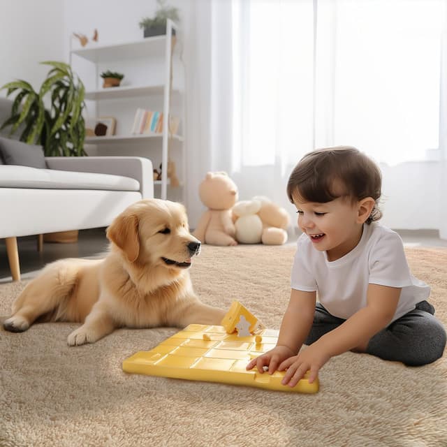 Thumbnail 6 de Sour Lemon Hochflor-Teppich in Beige (240x340 cm), waschbar, rutschhemmend