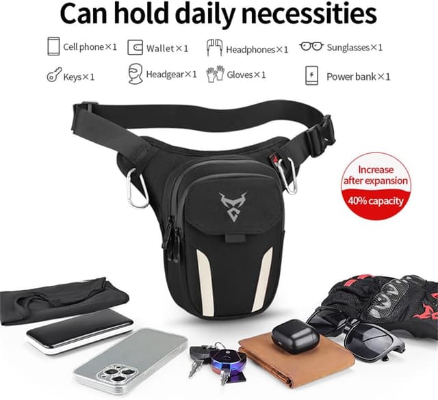 Thumbnail 6 de mjmoto Motorrad-Beintasche wasserdicht