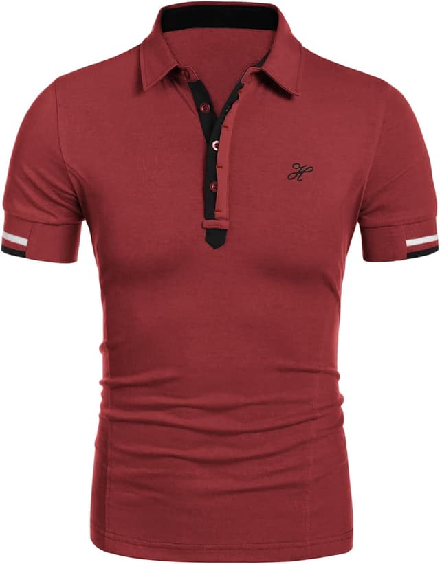 Thumbnail 6 de COOFANDY Polo homme manches courtes en polyester extensible (style t-shirt de sport)