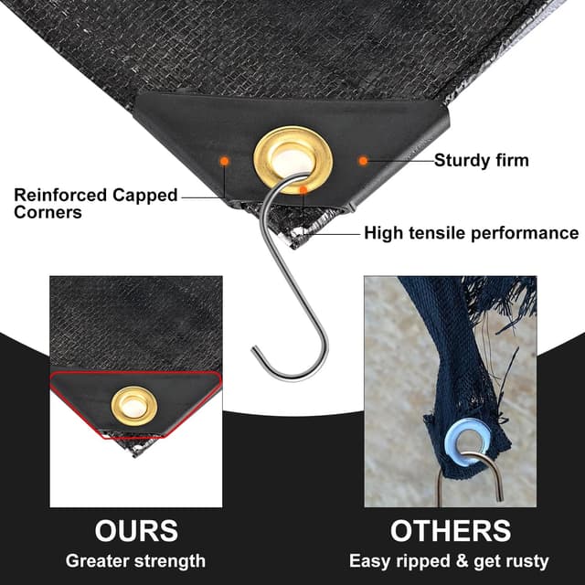 Detalle de Patiobay Tarp 16x20FT 12 Mil heavy duty