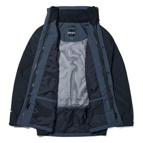 Detalle de Berghaus 421016BP6 Chaqueta Impermeable para Hombre 🧥 Negra XL