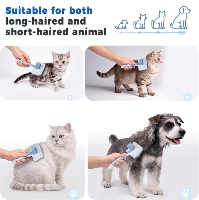 Thumbnail 6 de Diboniur Spazzola autopulente per gatti e cani