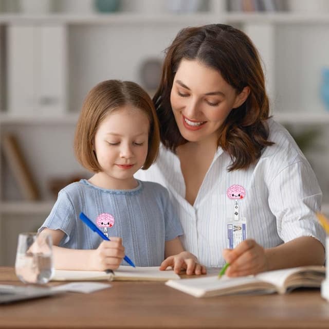 Thumbnail 6 de OFFCUP Porte-badge enrouleur rétractable (lot de 4) avec clip crocodile