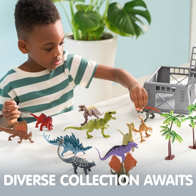 Thumbnail 6 de JOYIN Dinosaur Toys 19‑Piece Play Set
