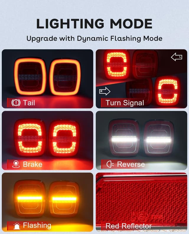 Thumbnail 5 de Agrieyes T325 Wireless Trailer Lights 5.7"
