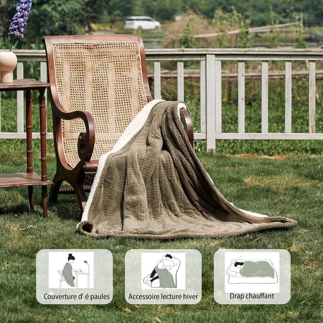 Thumbnail 3 de Texciting Couverture chauffante 150x200 cm