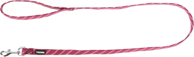 Detalle 2 de Kerbl Pet Leine Colorado in Fuchsia – Nylon/Polypropylen mit robustem Verschluss, 20 mm / 120 cm