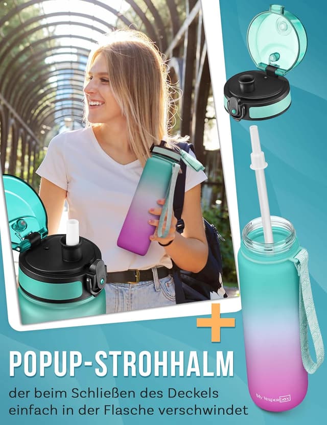 Detalle de My Vesperbox Kinder Trinkflasche 750 ml