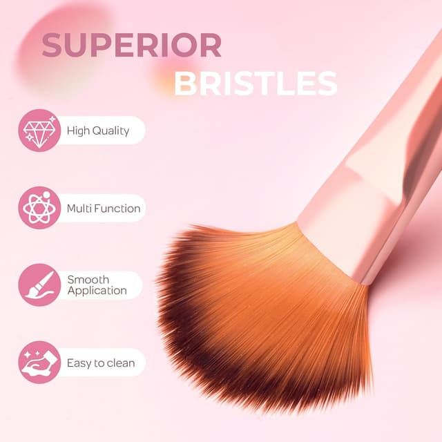 Thumbnail 2 de Nicpro 7 pièces pinceaux visage 7 pcs 🎨