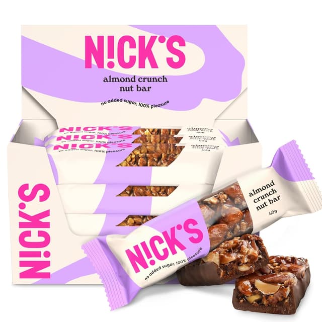 Thumbnail 6 de NICKS Nut Bar Peanut Crisp 160 kcal