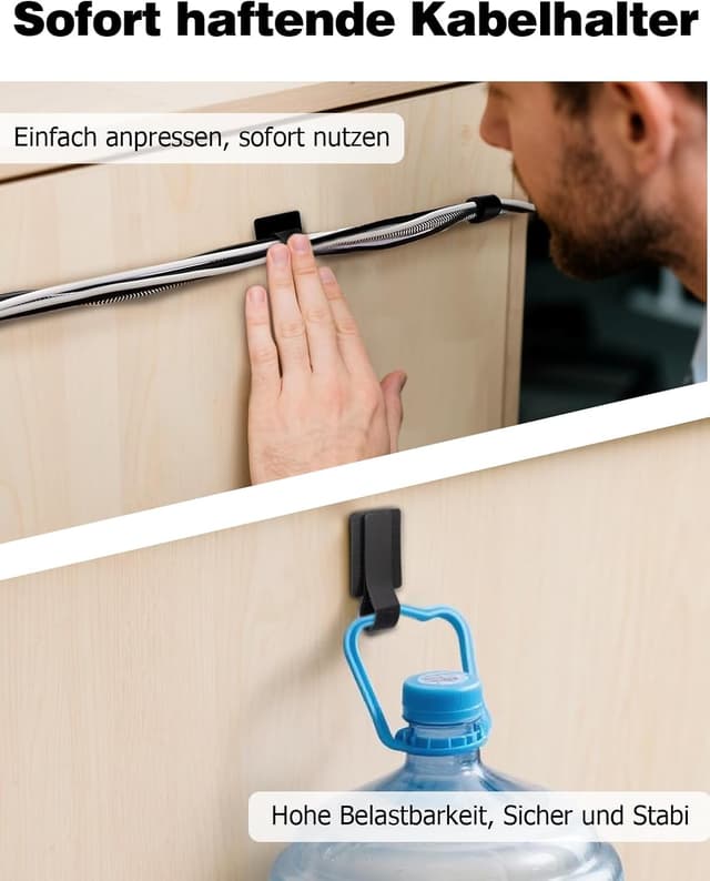 Detalle 2 de BESPOTCL Kabelmanagement 50 Stück