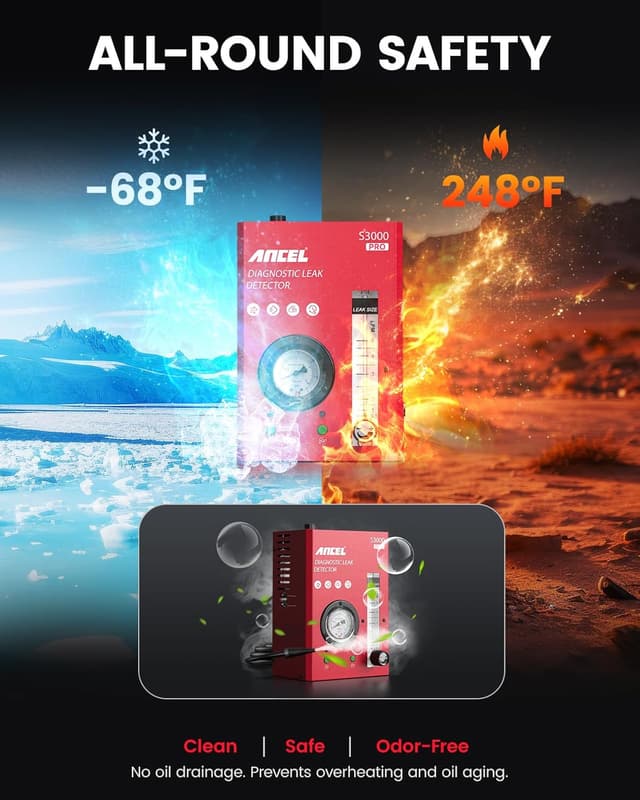 Thumbnail 4 de ANCEL S3000 PRO Smoke Machine 23pcs kit