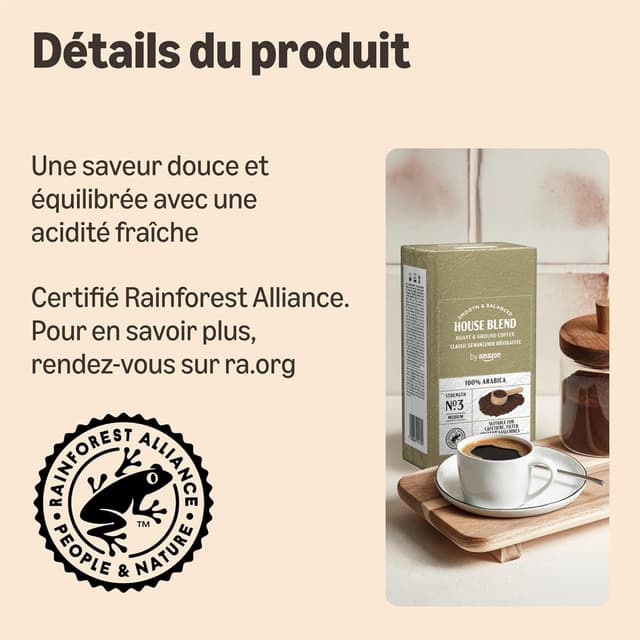 Thumbnail 2 de Coffee Classic 100 % Arabica, torréfaction moyenne, 500 g ⚖