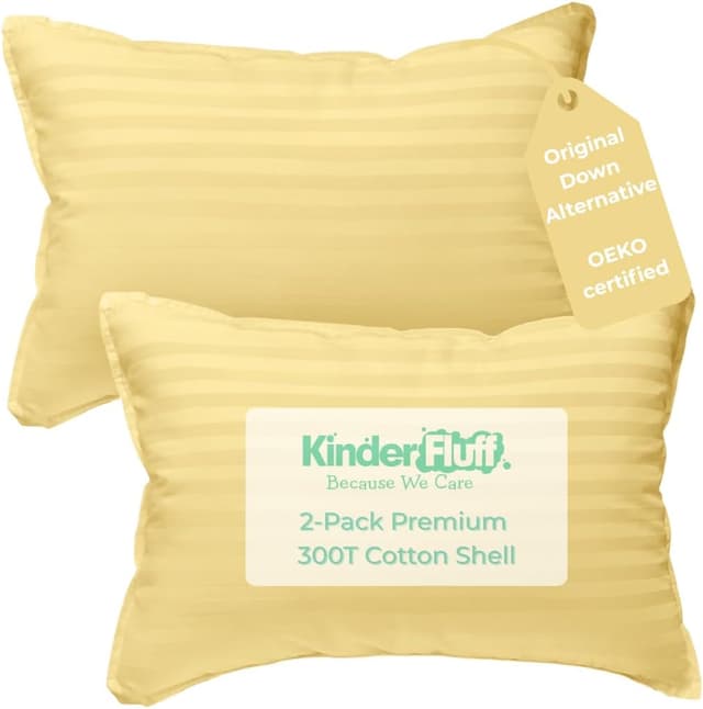 Detalle de kinder Fluff Children Pillow 25x38cm
