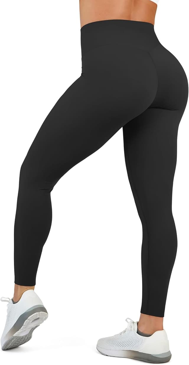 Thumbnail 1 de Women’s High Waisted No Front Seam Tummy Control Leggings (78% Nylon/22% Spandex)