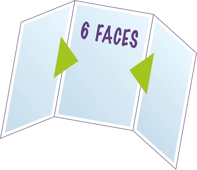 Thumbnail 1 de EXACOMPTA Sachet 10 Étuis 3 Volets PVC Lisse