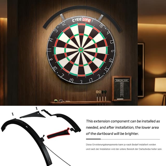 Thumbnail 3 de CyeeLife ZD08B 120° Dartboard LED Lighting System