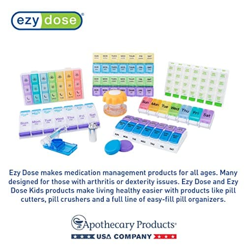 Thumbnail 5 de EZY DOSE Weekly Pill Organizer 7‑Day AM/PM