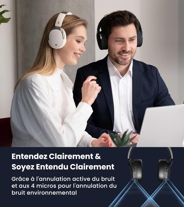 Thumbnail 3 de Edifier WH950NB Casque Bluetooth à réduction de bruit