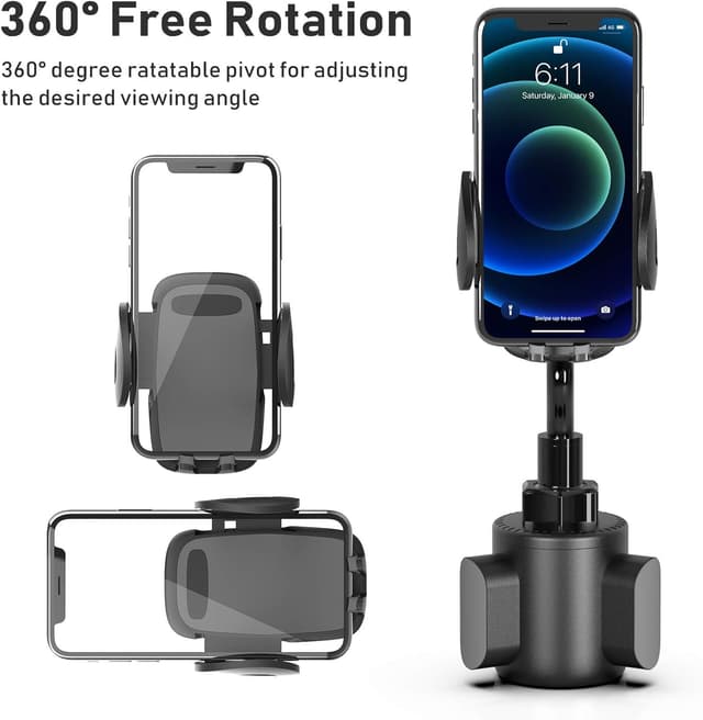 Detalle 2 de Cup Holder Phone Mount 12.6 in