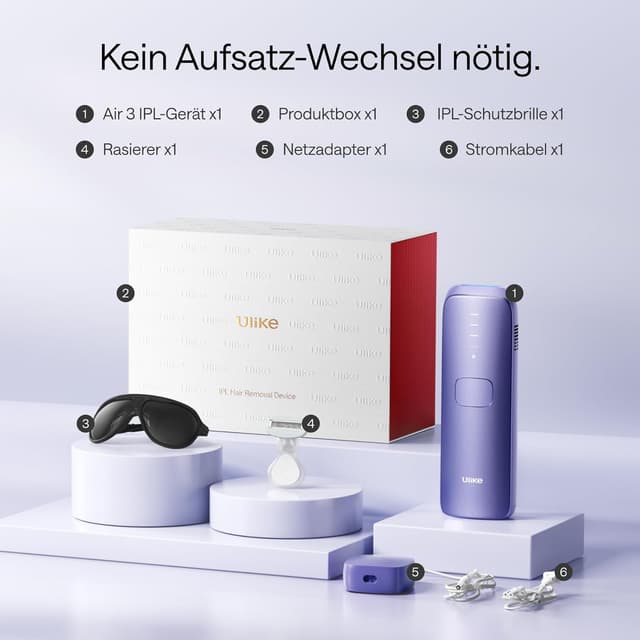 Thumbnail 6 de Ulike Air 3 IPL Haarentfernung 90/min 💄