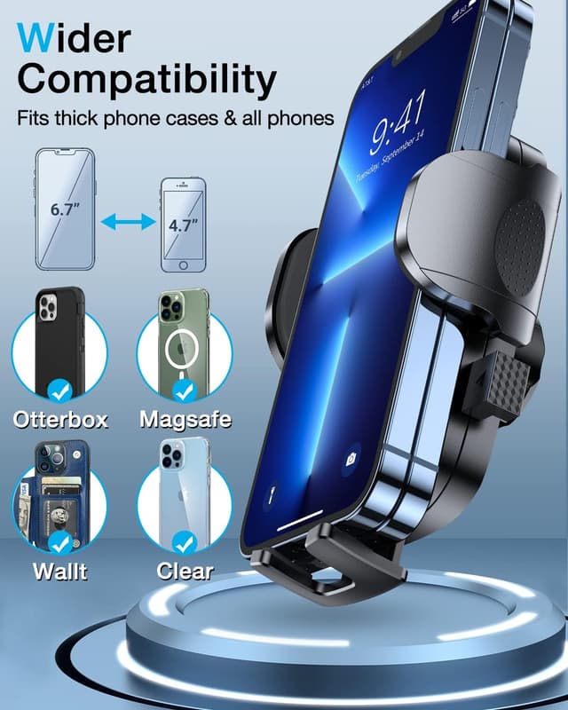 Thumbnail 4 de HTU 4‑in‑1 Auto Handyhalterung 360°