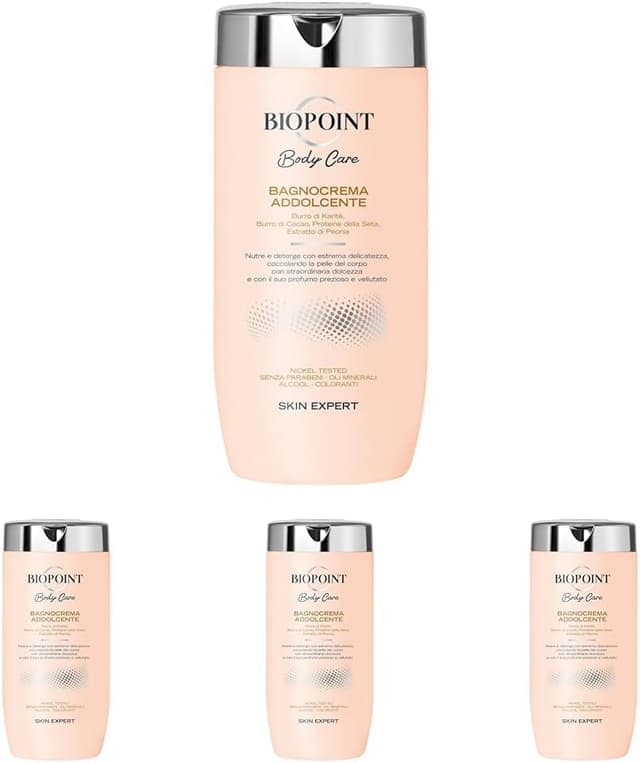 Detalle de BIOPOINT Bagno Crema Idratante 400 ml – detergente doccia tonificante e idratante