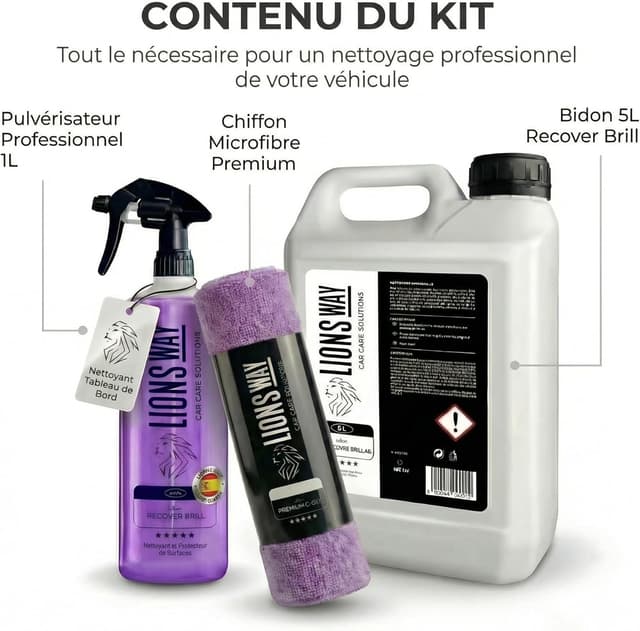 Thumbnail 6 de LionsWay Nettoyant Tableau de Bord 500ml