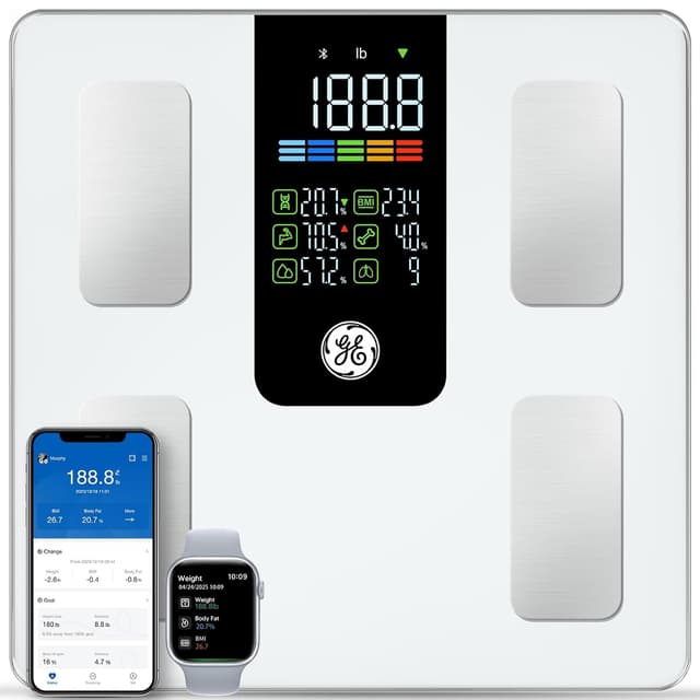 Thumbnail 5 de GE Smart Scale 500 lb Bluetooth Body Weight Monitor ⚖