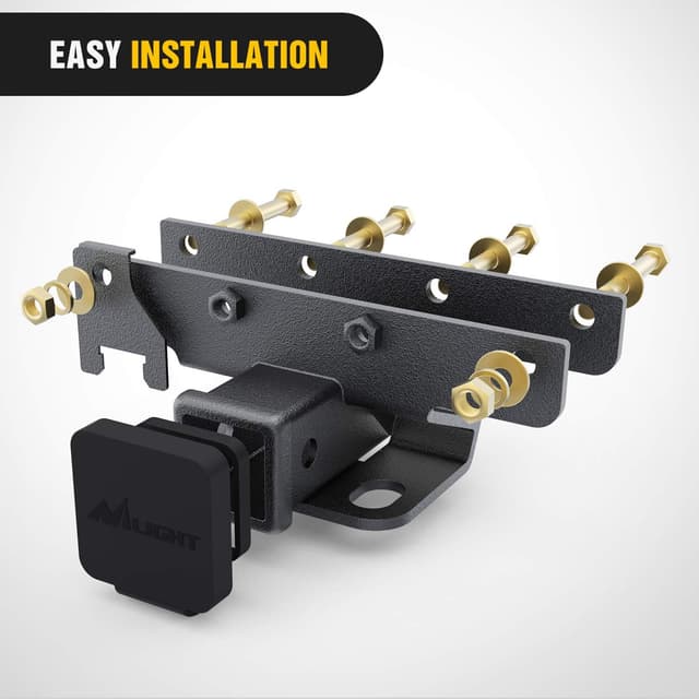 Detalle 2 de Nilight 2-Inch Rear Hitch for Wrangler JL