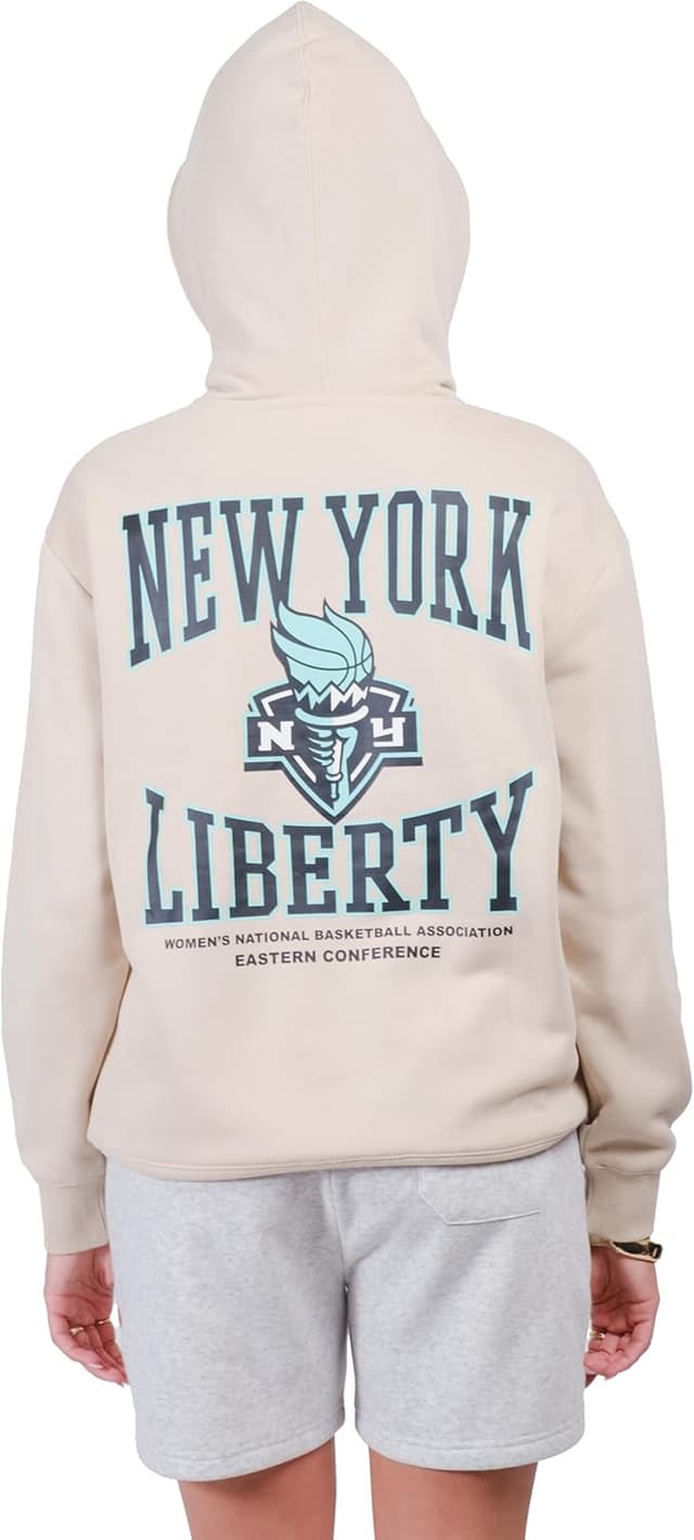 Detalle de Ultra Game Women’s WNBA Official Super Soft Fashion Hoodie Sweatshirt