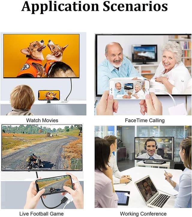 Thumbnail 6 de Apple MFi Certified Lightning to HDMI Adapter 1080P