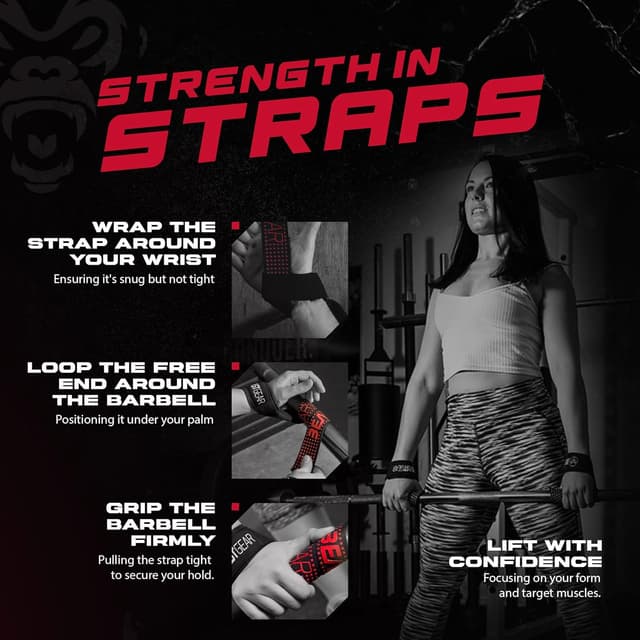 Detalle de Beast Gear Fasce Polsi palestra per grip