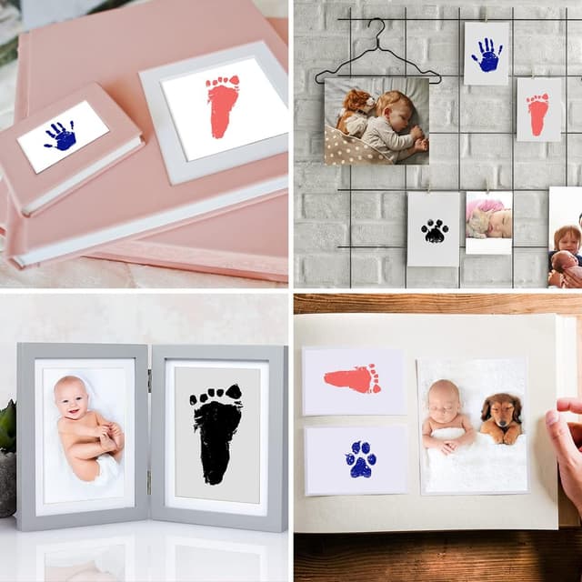 Thumbnail 6 de Set impronte neonato 9 pezzi 3 colori