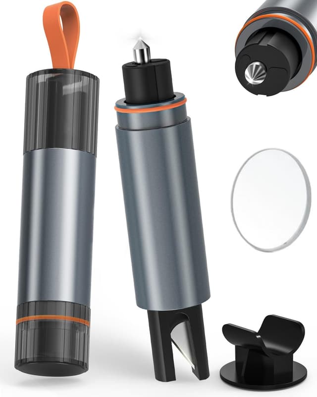 Detalle de Gurtschneider Notfallhammer Auto 2 Stück