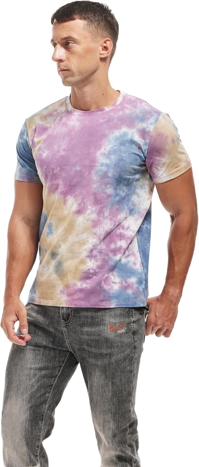 Detalle de Herren T-Shirt Mikroelastik Baumwolle Spandex