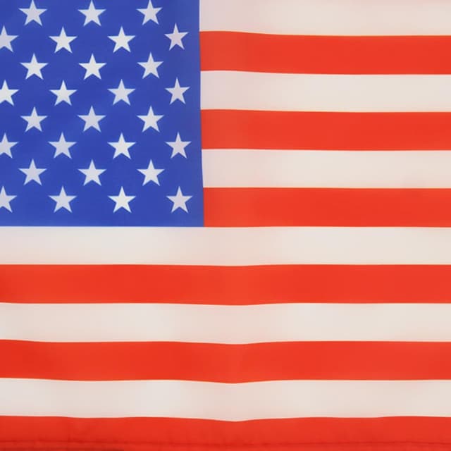 Detalle de Bandiera Stati Uniti USA 45x30 cm con foro in tessuto di poliestere 100D