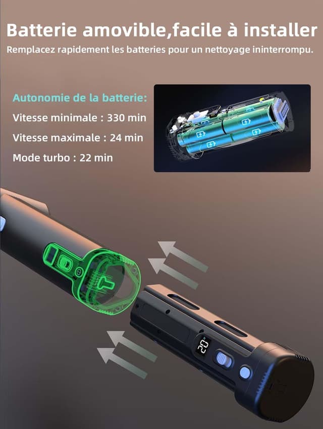 Thumbnail 5 de Souffleur de feuilles Kica Jetfan Max 331 km/h