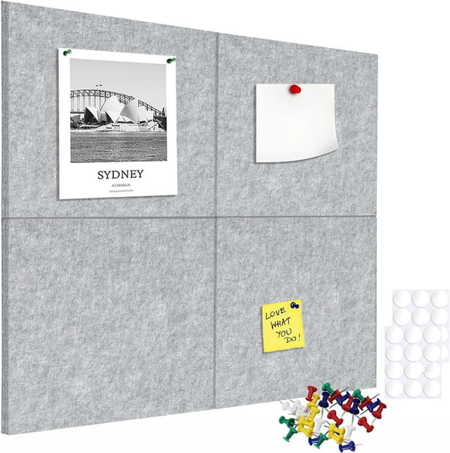 Detalle de Acidea 30x30cm Felt Bulletin Board set