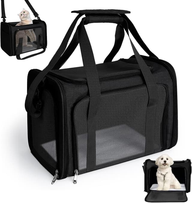 Detalle de AiQInu Zaino trasportino pieghevole per cani e gatti 3–6 kg