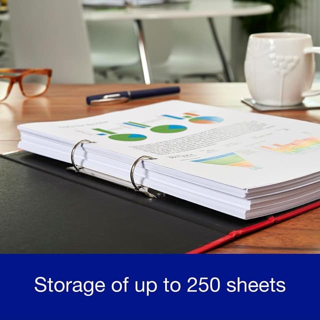 Detalle de Oxford A4 ring binders, 40 mm pack