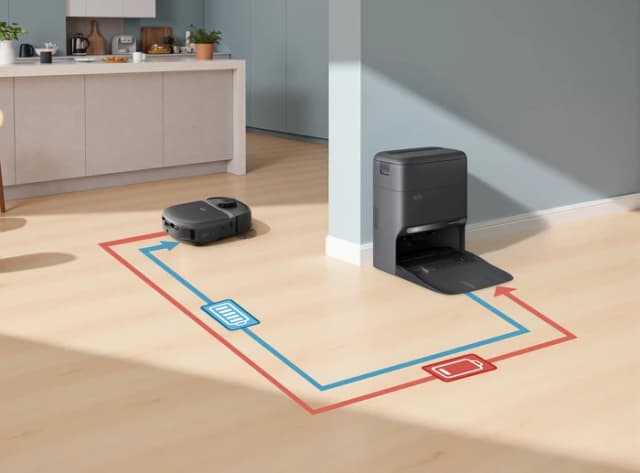 Detalle 2 de eufy Omni C28 Saug‑ und Wischroboter 15.000 Pa